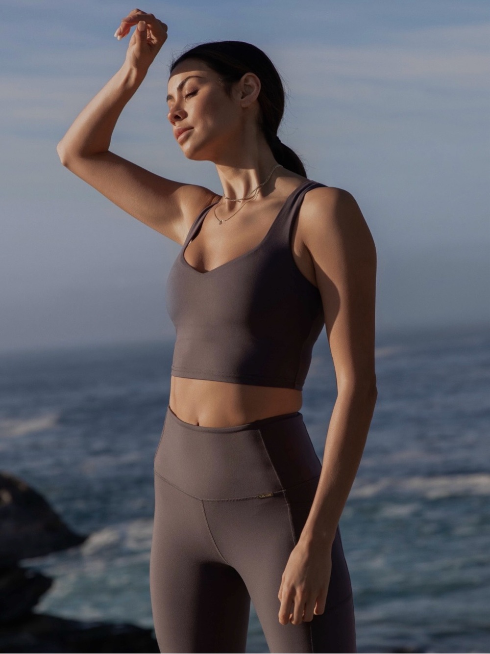 Cleo Harper Activewear SET - Charcoal - NWOT